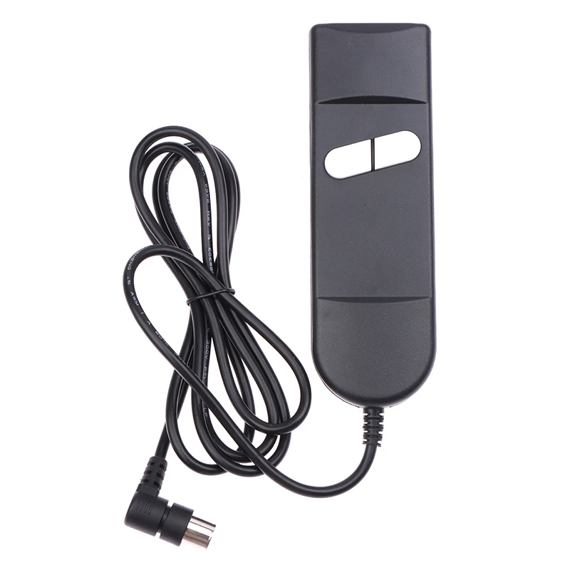 Mando a distancia para sillón elevador eléctrico y sofá cama con control manual de dos botones; Función de conectividad con enchufe de 5 pines