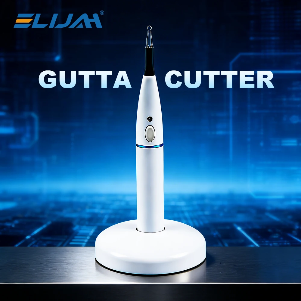 Dental Gum Tip Cutter Dental Dissolved Breaker Gutta Percha Cutter 4 Tips Oral Gutta Percha Tooth Gum Cutter Dentistry Tools