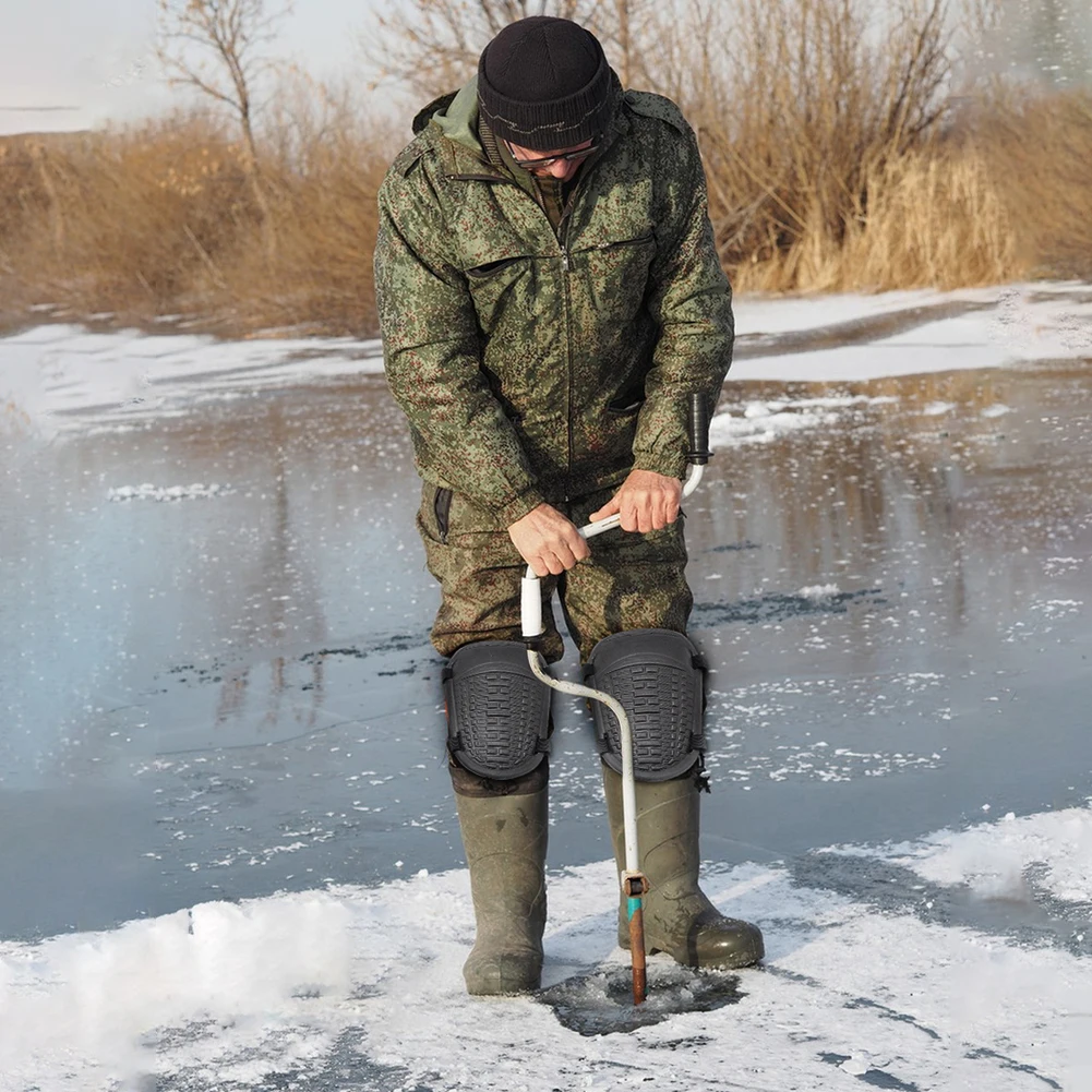 

Ice Fishing Knee Pads Ice Knee Warm Protector Cozy Climbing Knee Protector Snow Knee Pad For Winter for Women Men