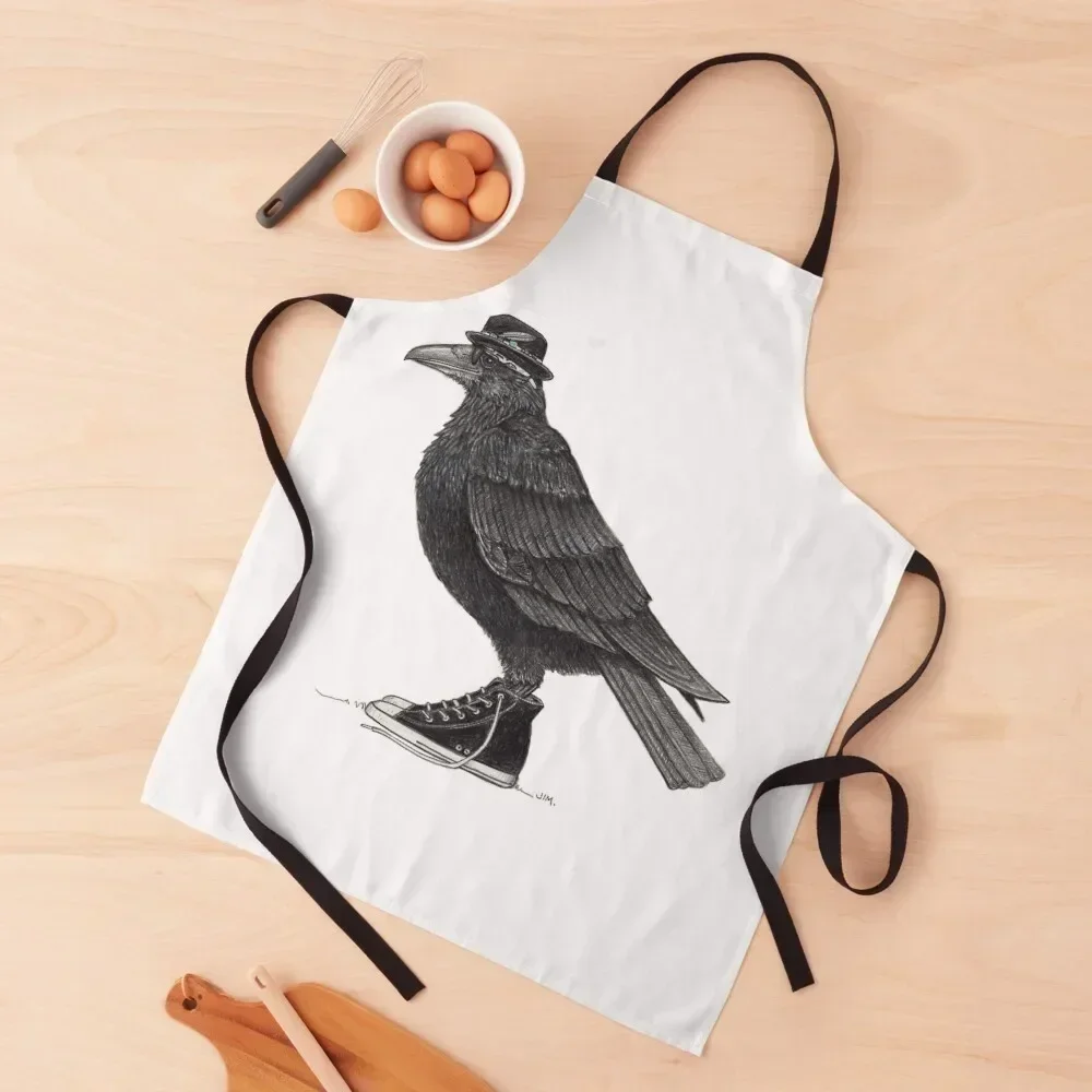 Cody Blackbird in high tops Apron Customizable Woman innovative kitchen and home items Kitchen Utensils Apron