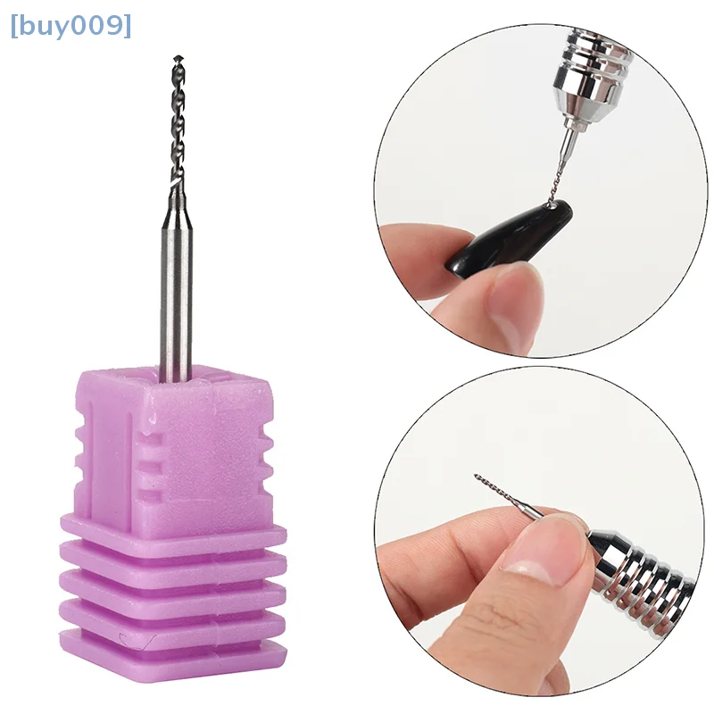 Nail Perforation Grinding Head Tungsten Steel Nail Drill Bits Manicure Tool Nai Polishing Machine Accessories