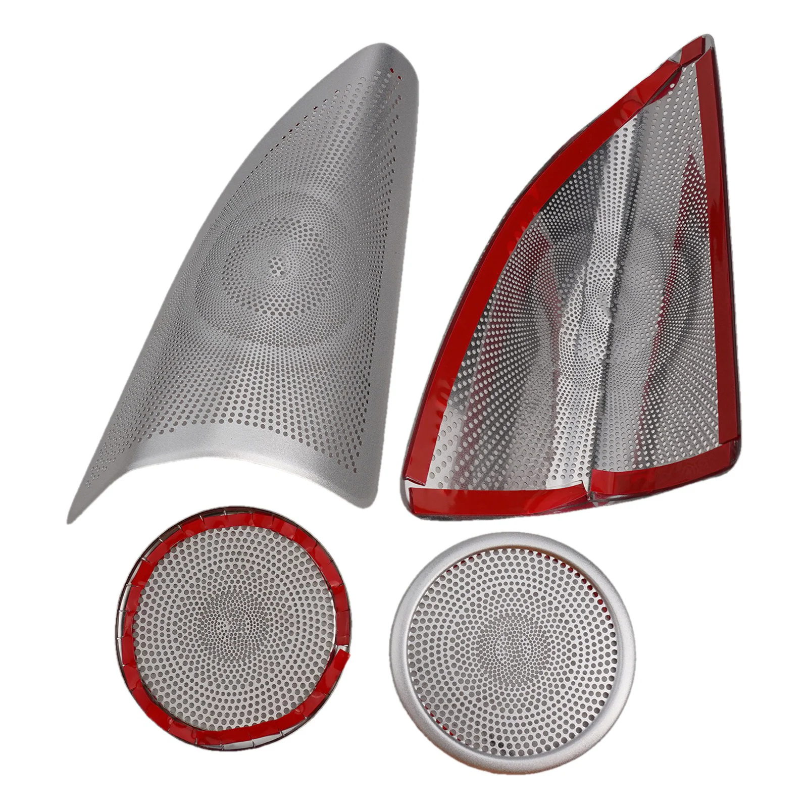 

Door Speaker Cover Trims Auto Door Speaker Cover For Mercedes Interior Upgrade 4 Pieces Set Easy And Quick Installation
