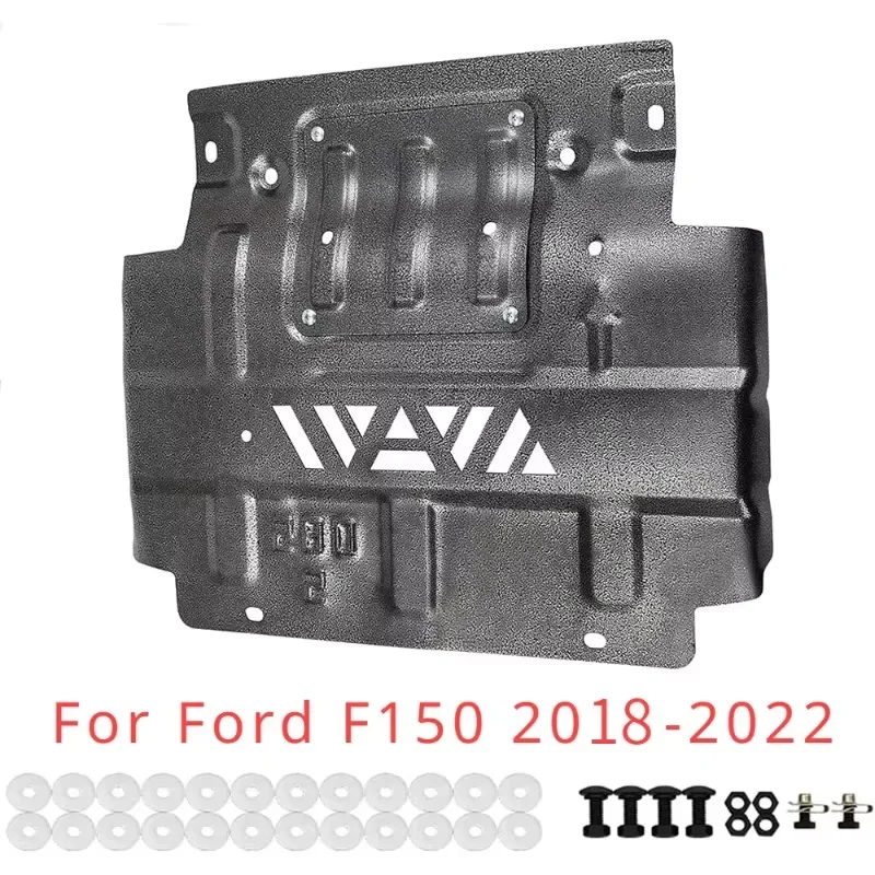 

Lower Front Engine Splash Shield Guards Mud Flaps Compatible for Ford F150 2018-2022 Focus Under Engine Cover Directly Replace