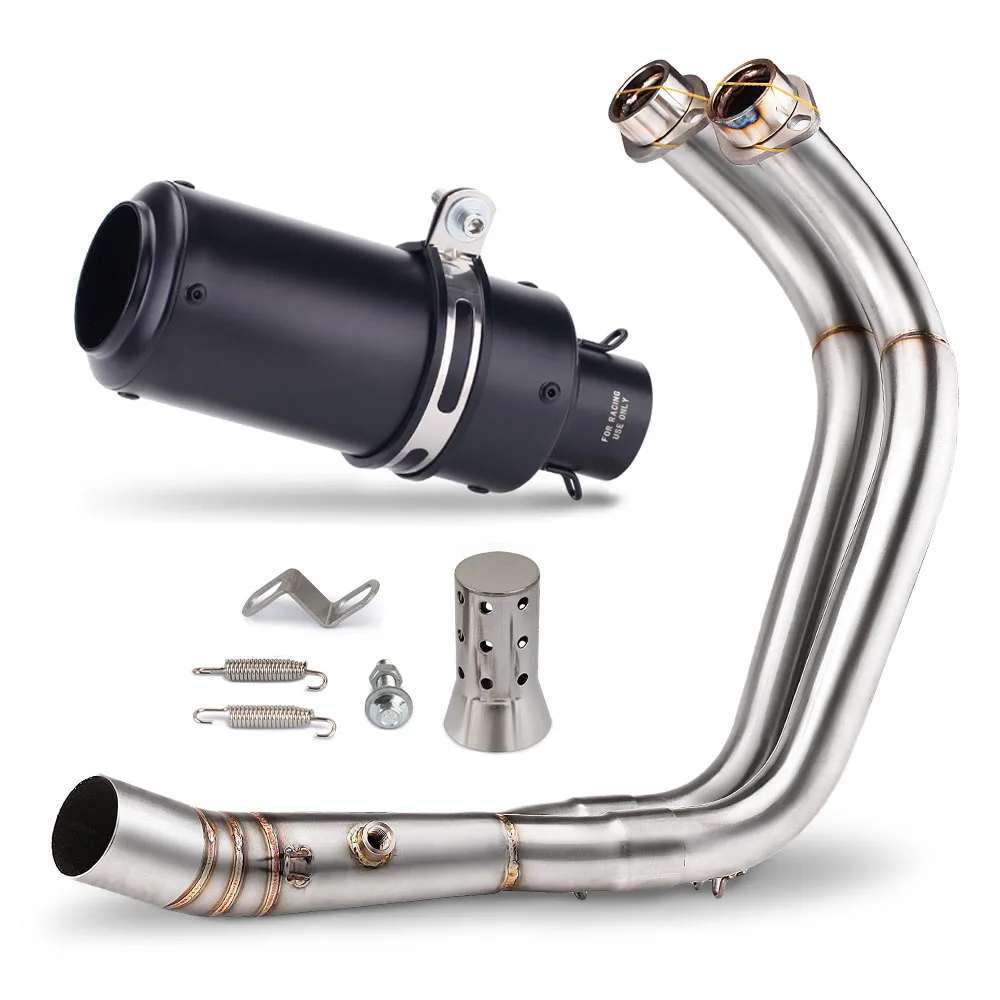 R7 Exhaust System For Yamaha R7 MT07 FZ07 XSR700 TRACER 700/GT TRACER7/GT 2014-2026 Moto Escape Header Pipe Streetbike Muffler