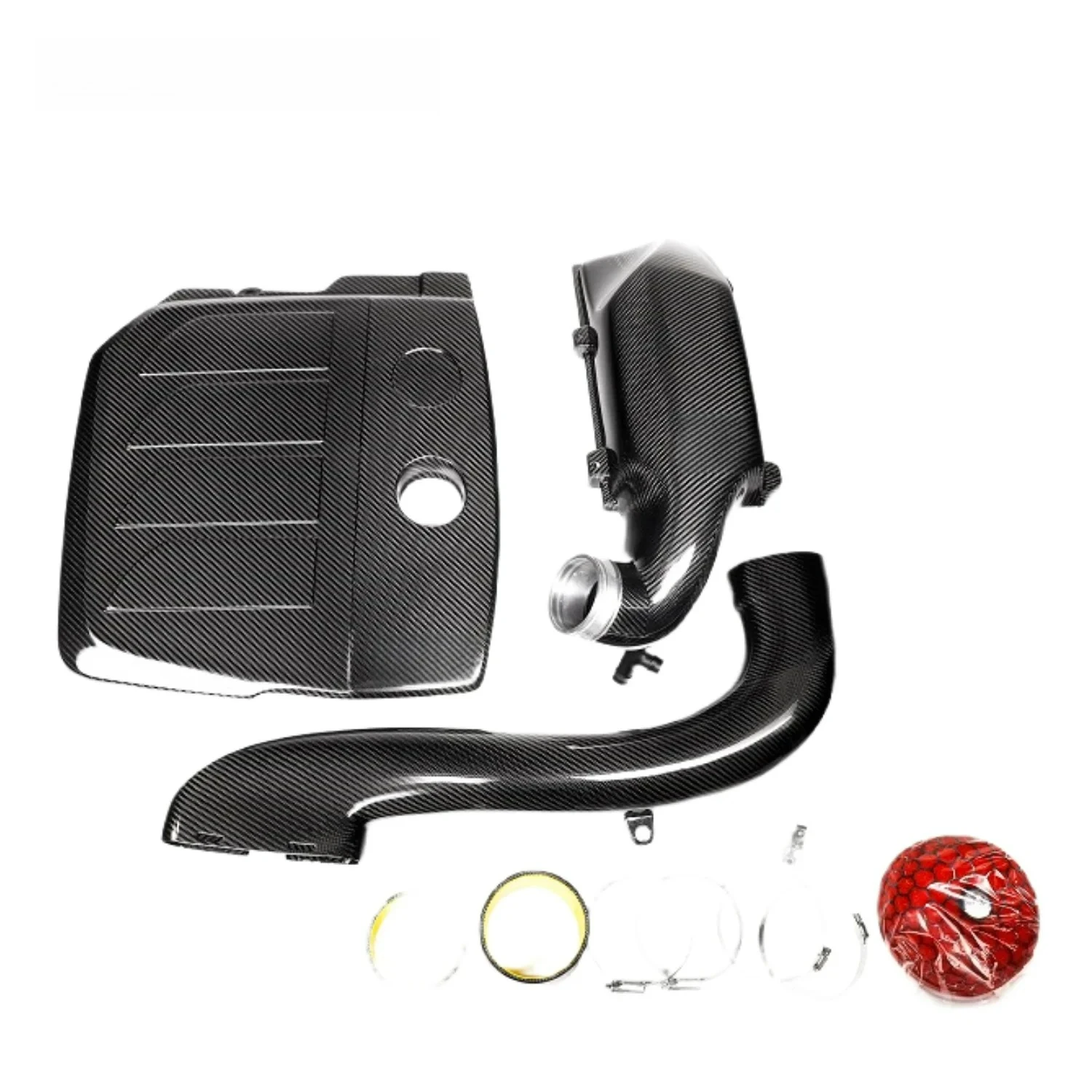 

M264 C200/C260/C300 Intake Tube Genuine Dry Carbon Fiber Cold Air Intake System for Speed Boost