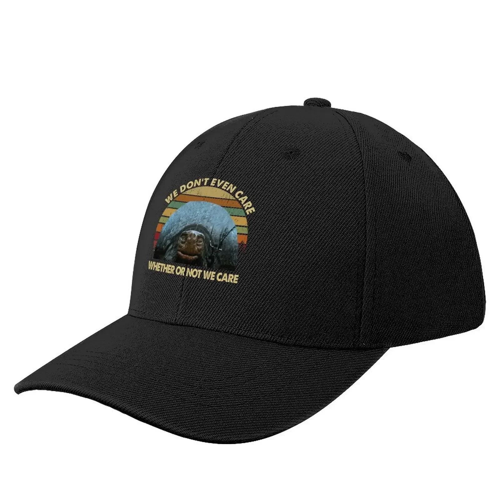 

We Don't Even Care Whether Or We Not Care Vintage , Never Ending Story Inspired Movie Baseball Cap Snapback Cap Woman Hats Men's