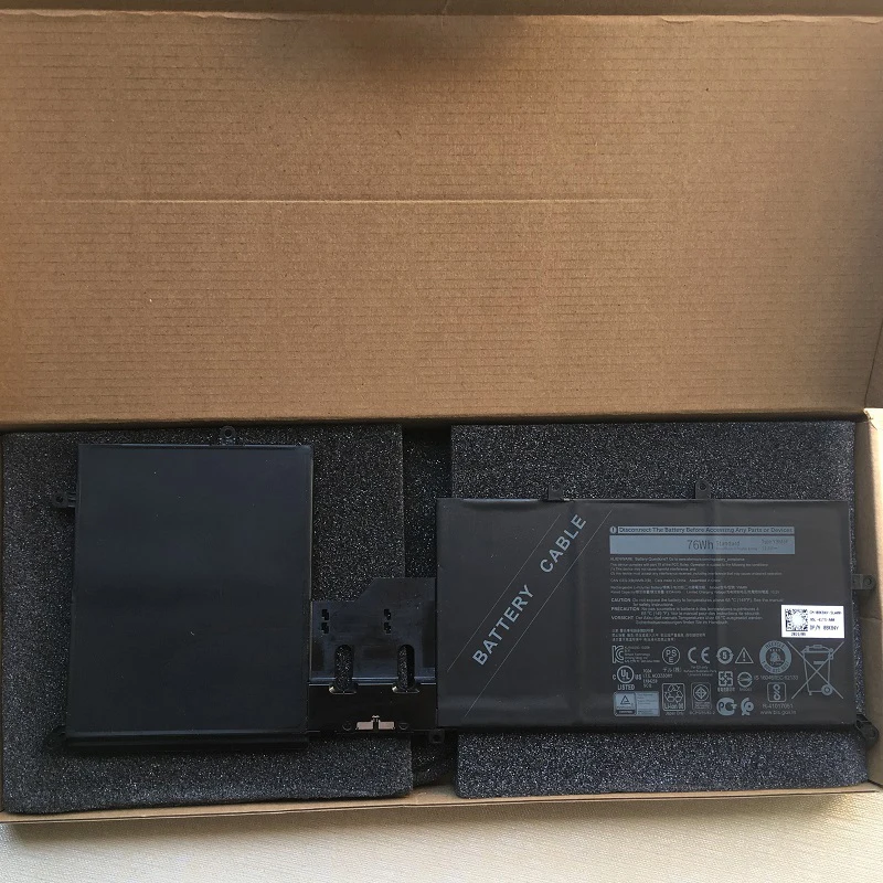Imagem -06 - Supstone Novo Y9m6f 08k84y Bateria do Portátil para Dell Alienware M15 M17 r2 P41e P87f Alw15m C7xd9 R4958w