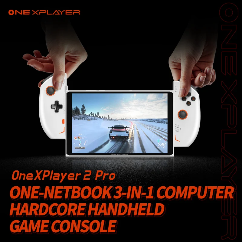 OneXPlayer 2 Pro AMD Ryzen 7 7840U ПК игровая консоль ноутбук 8,4 дюймов 2,5 K 32 ГБ 1 ТБ 2 ТБ SSD WiFi 6E портативный планшетный компьютер 3 в 1