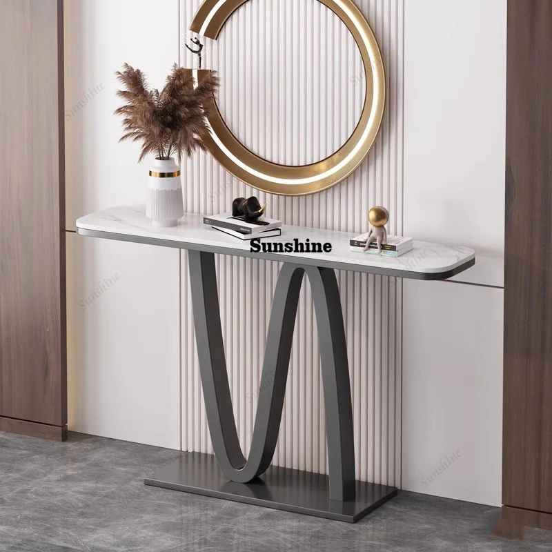 

Salon Luxury Corner Table Modern Entryway Entryway Vintage Console Tables Hallway Nordic Console Ingresso Living Room Furniture