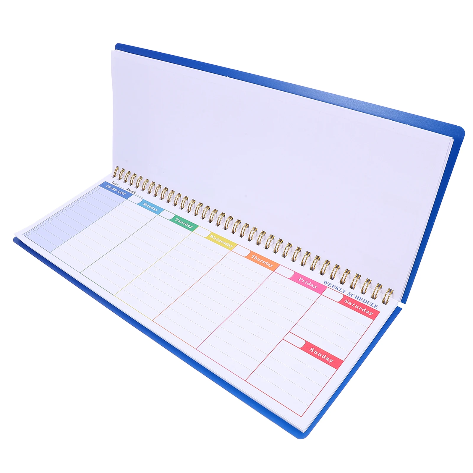 

Weekly Planning Pad English Tear Off to Do List Planner Blue Weekly Notepad Schedule Calendar Sheets Home Office School Supplies