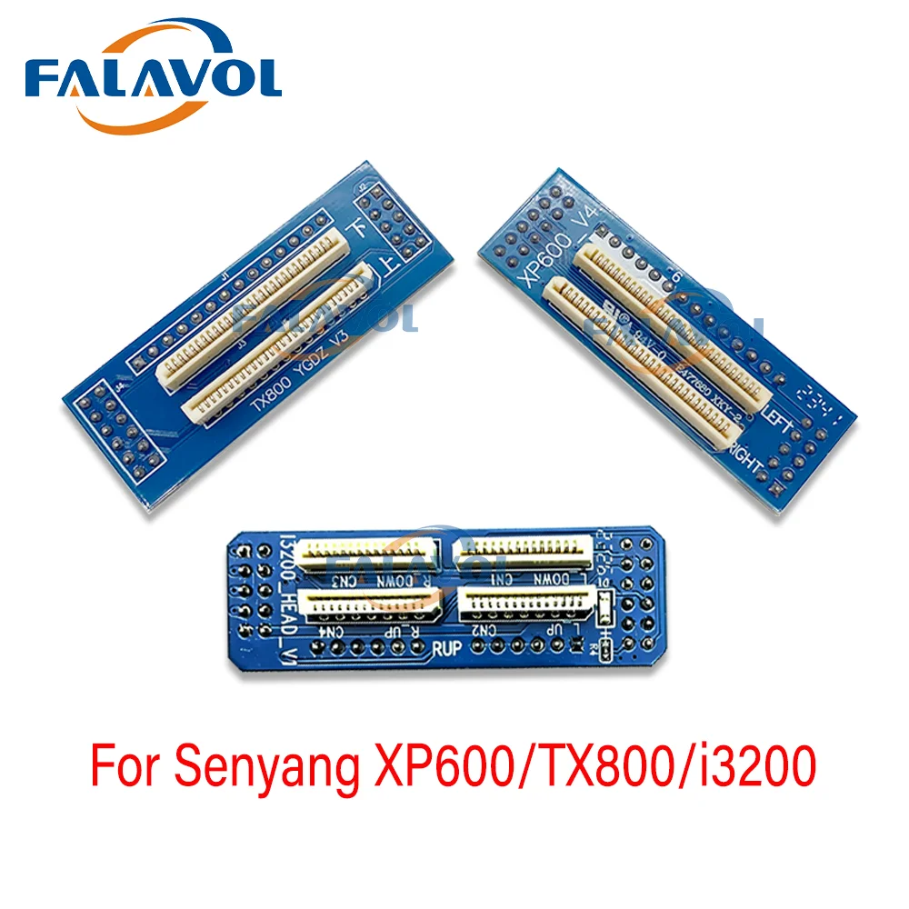FALAVOL Senyang Carriage Board XP600/TX800/i3200 Head Connecting Card For Epson XP600/TX800/i3200 Printhead Adapter Board