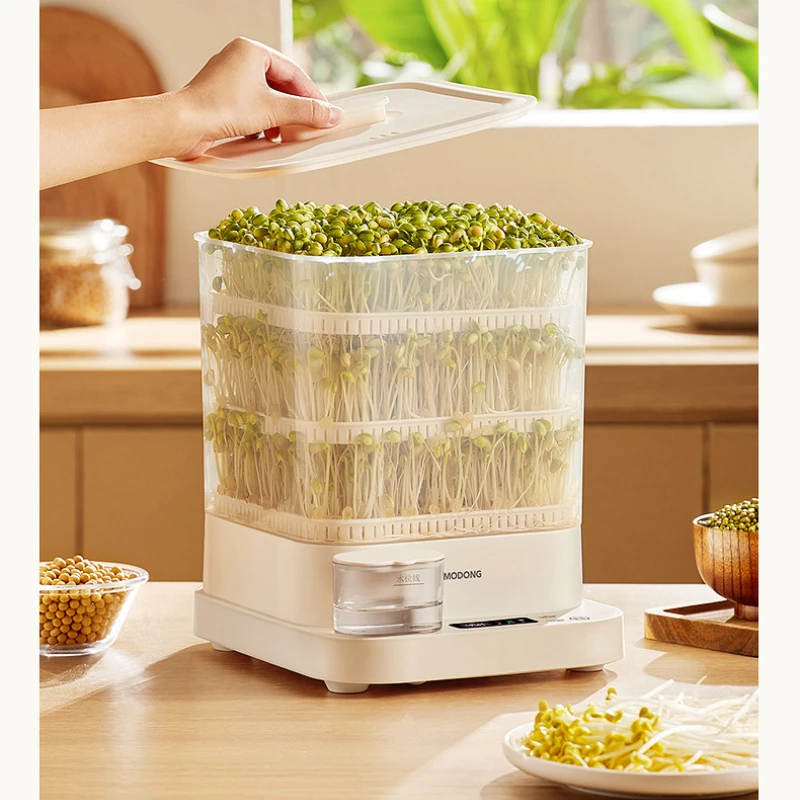 Bean Sprouts Machine Automatic Intelligent Sprouts Bean Sprouts Machine Self-made Mung Bean Germination Seedlings Filling Pot