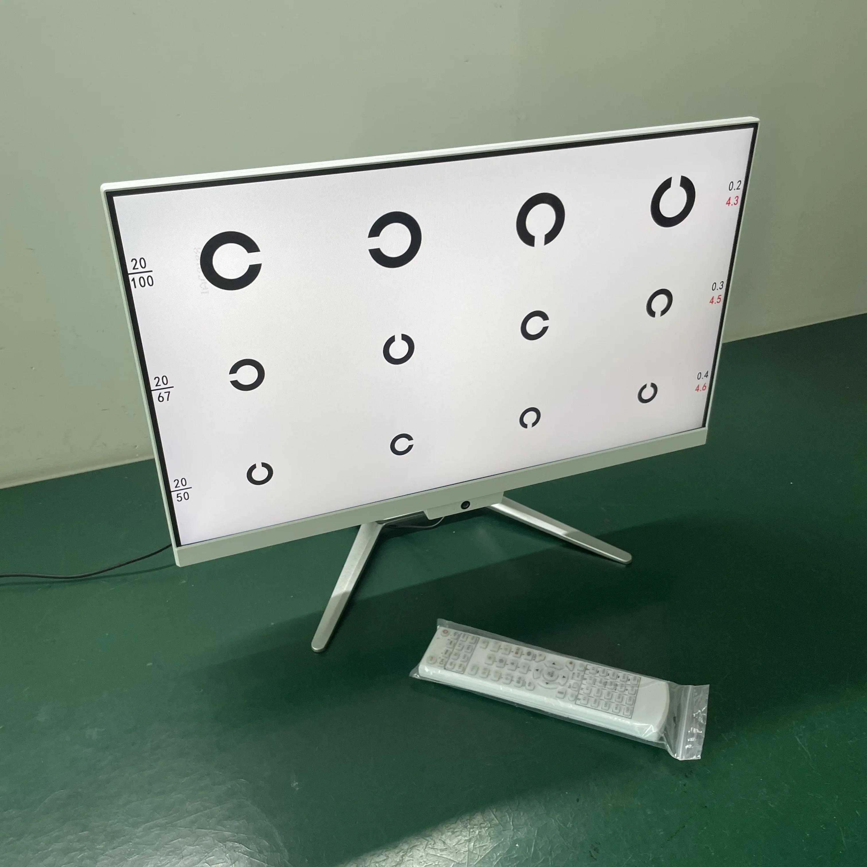 Optical Eye Test 24  27  Inch Ophthalmic Lcd Visual Chart Panel Testing Monitor Test Ture Color Testing Chart Vision