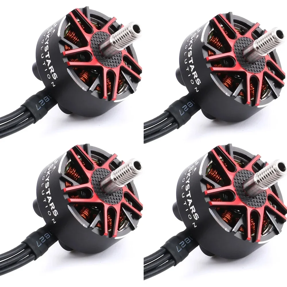 VoltS4PCS Skystars Race Spec 2275 1950KV 6S Brushless Motor For FPV RC Multicopter Racing Drone Parts DIY PARTS