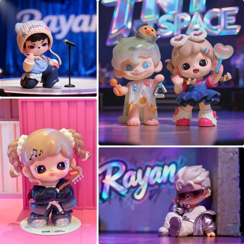 

Genuine TNTSPACE Acoustic Wave Fission Series Blind Box Cute Vinyl Anime Figures Pendant Mystery Box Festival Gift Surprise Toy