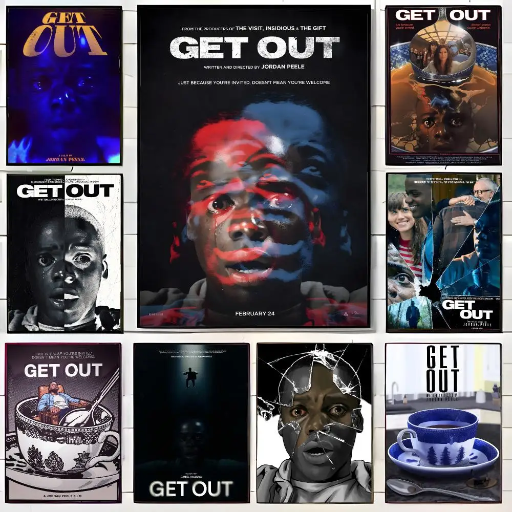 Horror Film G-Get Out Poster Wall Art Print Decorative Mural Home Decor Gift Unframed