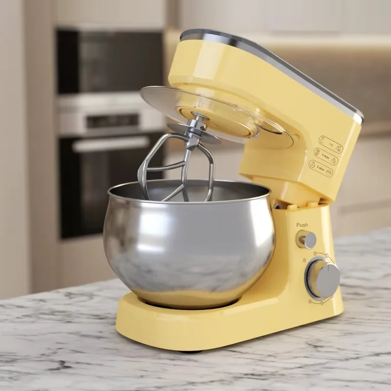 Competitive Price Electric Kitchen Stand Mixer Multifunctional Cake Blender and Meat Grinder with Mixing Bowl for Baking