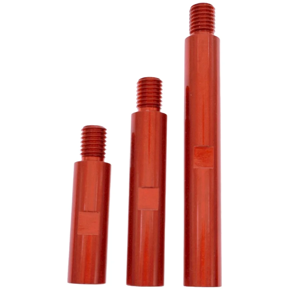 1/3pcs Angle Grinder Extension Shaft Set 75/100/140mm Connecting Rod For Car Polisher Buffing Machine Angle Grinder Power Tool