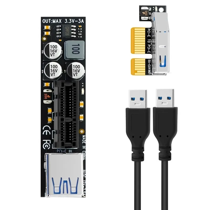 PCIE X1 extension cable DMA full speed extension External DMA sound card Expansion card for external desktop equipment