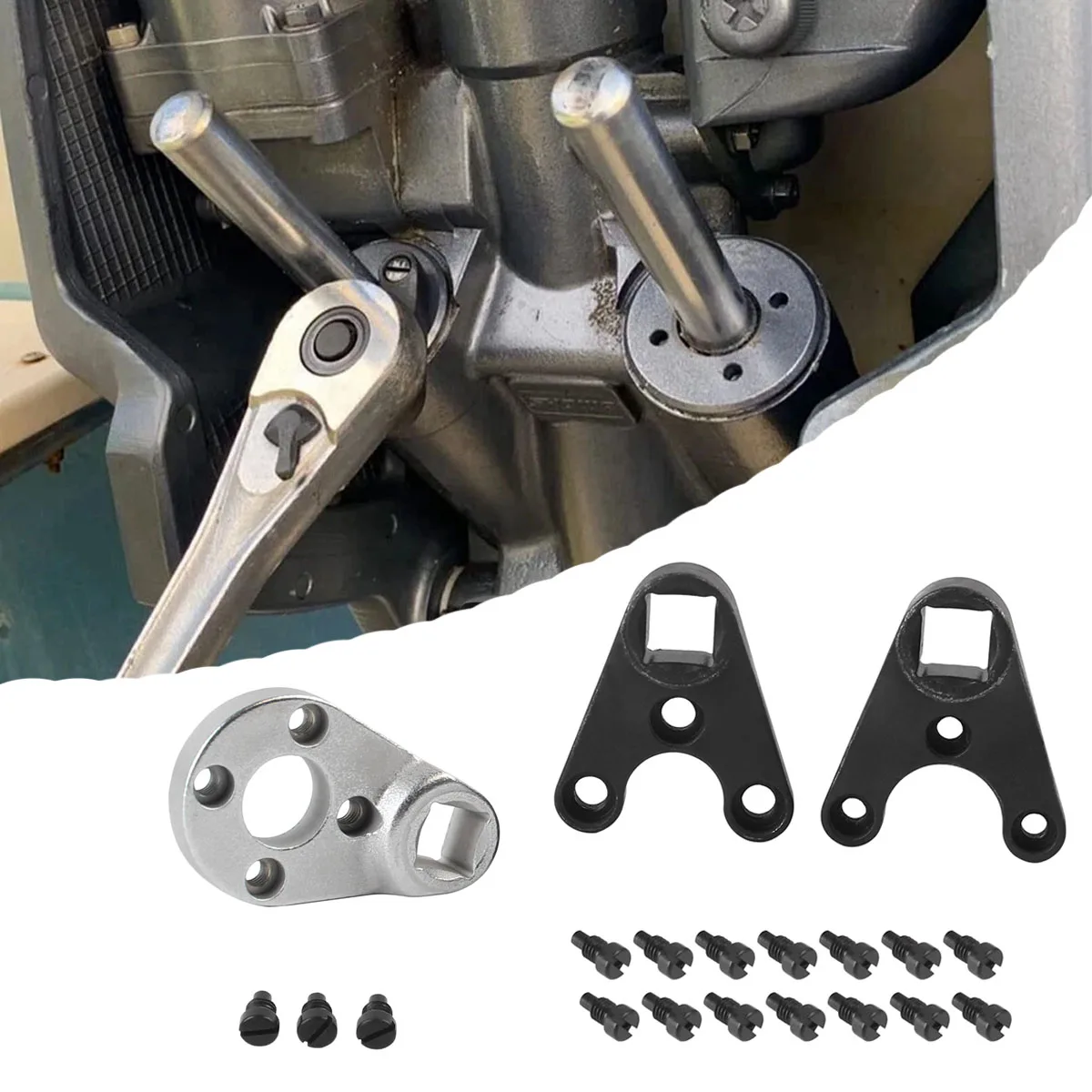 MT0004 MT0006 MT0009 Outboard Trim Tilt Pin Wrench Tools Set Fit For Yamaha Suzuki All Seastar Hydraulic End Caps