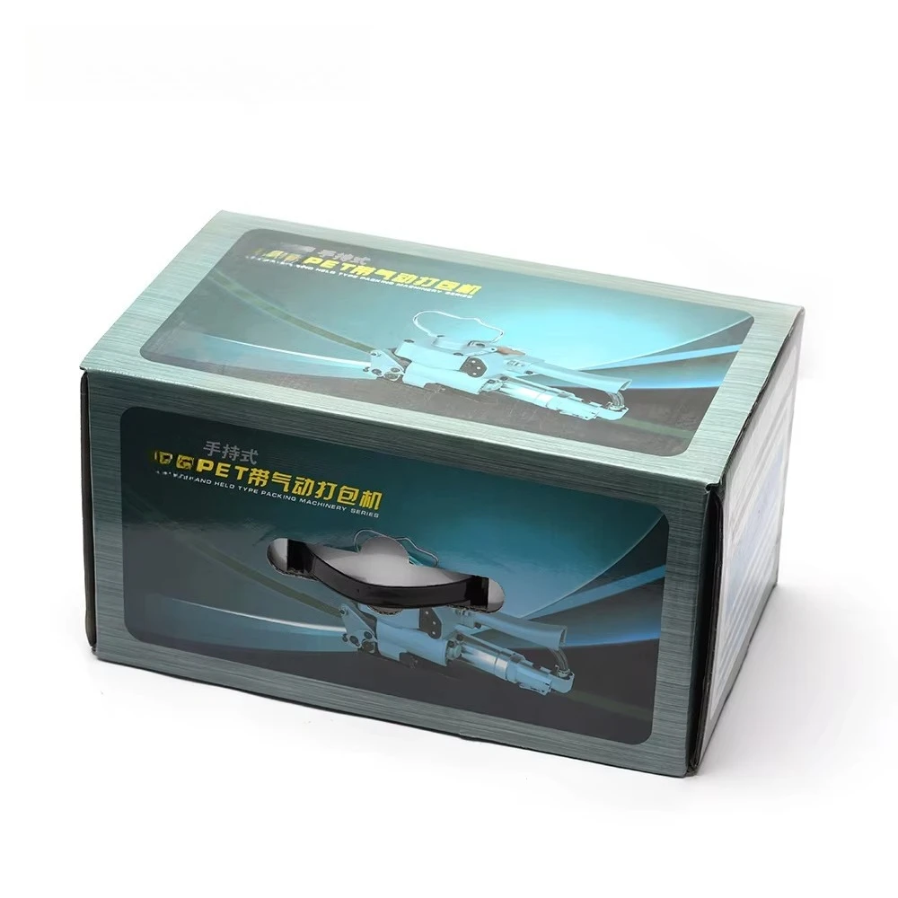 CA19 Welding PET PP Belts Packing Machine Tool 3500N PULL Handheld Pneumatic Strapping Machine