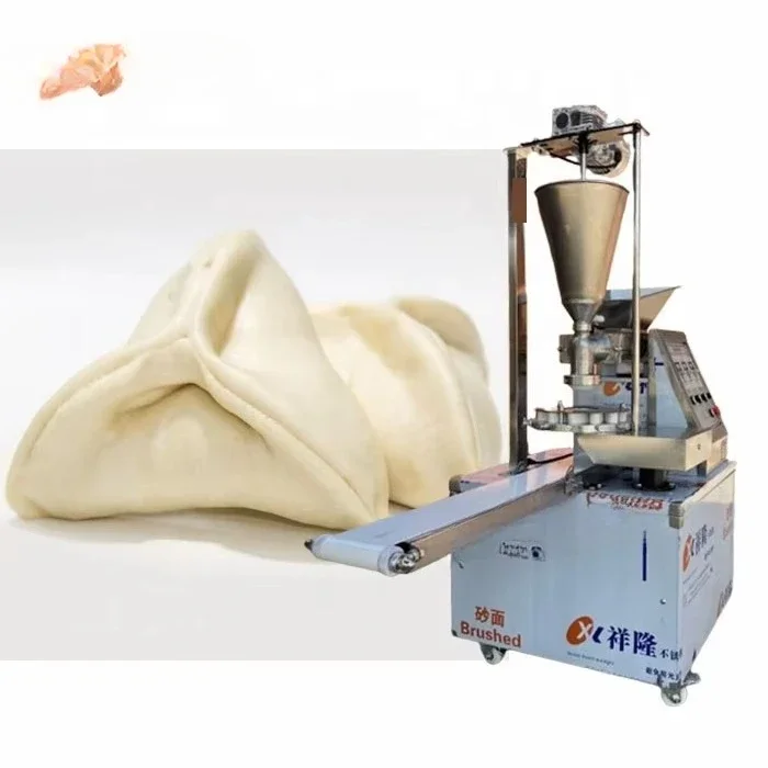 Máquina llenadora de bollos al vapor con certificación CE de China/máquina para hacer bollos al vapor con triángulo de azúcar dulce
