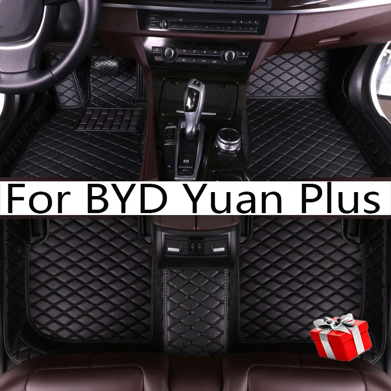 

Carpets For BYD Yuan Plus Atto 3 2021 2022 2023 2024 Atto3 Car Floor Mats Auto Interior Accessories Automobiles Parts Cover