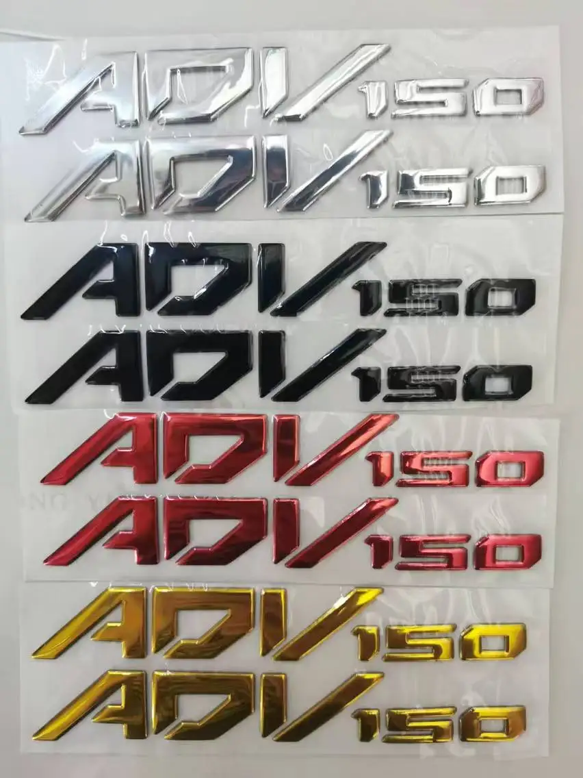 Motorcycle Decals Stickers Emblem Badge 3D Decal Raised Tank Wheel Tank Decals Applique Emblem For HONDA ADV150 adv 150 19-21