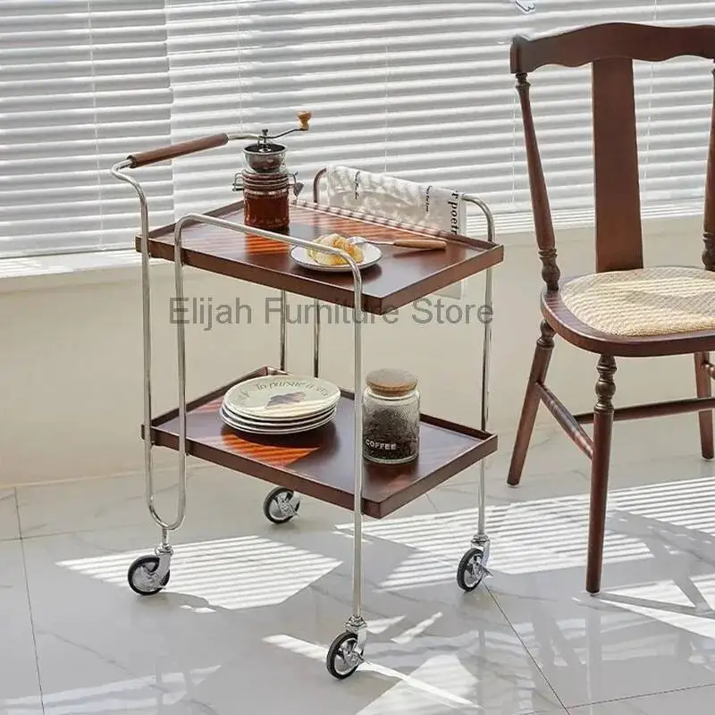 Auxiliary Drink Tool Medical Salon Trolley Tea Workshop Salon Trolley Rolling Dressing Chariot De Service Beauty Furniture