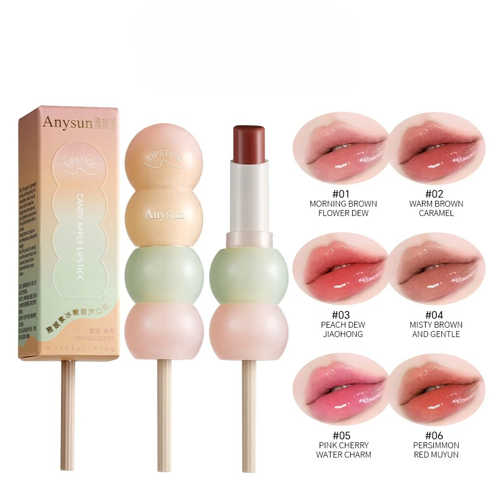 Gyoshucai Cute-shaped Lipstick, Moisturizing and Hydrating, Long-lasting and Luminous Lipstick