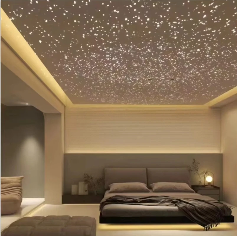 Fiber optic star light professional star ceiling decorative fiber optic