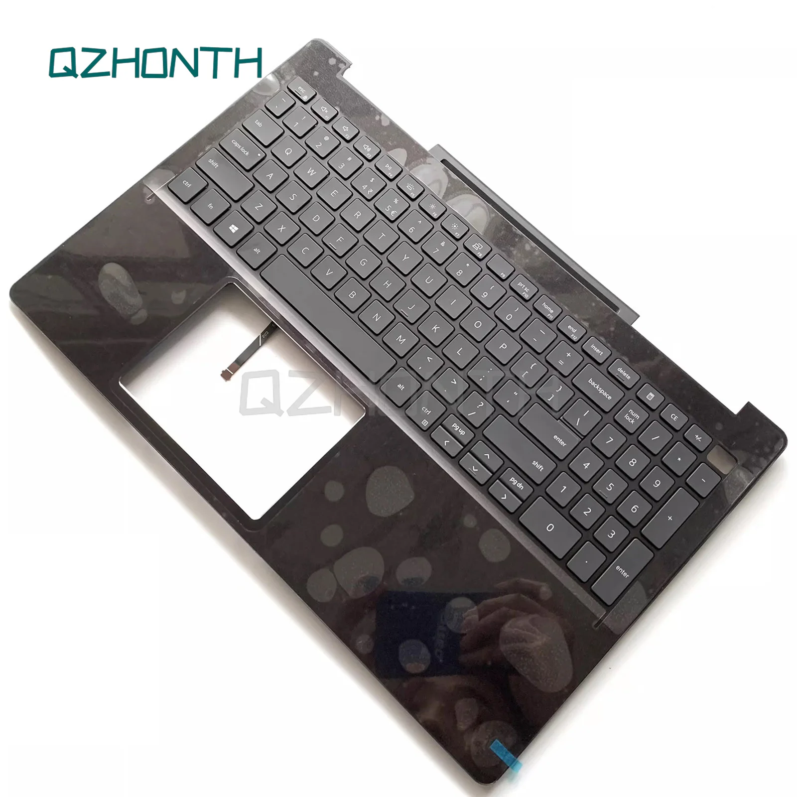 

New Palmrest Upper Case with Backlit Keyboard For Dell Vostro 7590 0WNTTJ 621TP