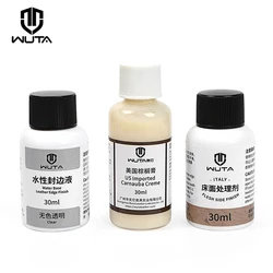 WUTA 1x30ml Leather Edge Finish Tokonole Gum Vegetable Tanned Leather Edge Sealing Coating Carnauba Creme Protective Wax Finish