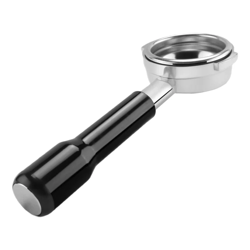 AF93-58 mm bodenloser Siebträger, 2-Ohr-Espresso-Siebträger mit Filterkorbteilen für E61 Rocket, Faema, Rancilio Coffee Mach