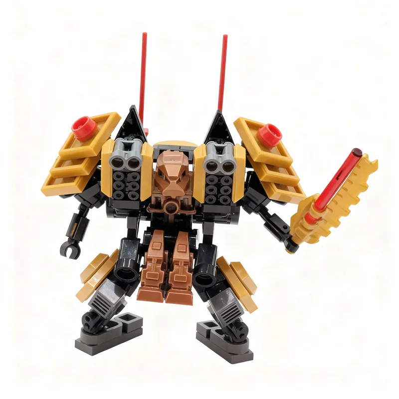101pcs MOC Honor Guard Exo Force Collectible Building Blocks Kit Display Model Series Challenge Miniature Toy Gift For Makers