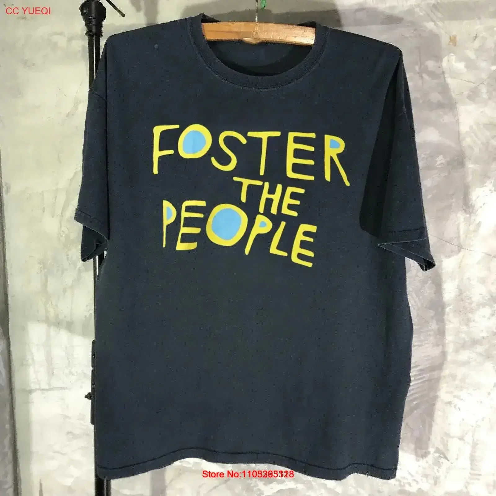 Foster the People Band Basic Logo T Shirt All Size S 5XL vintage Washed graphic Breathable Top For Everyday Wear Stretched