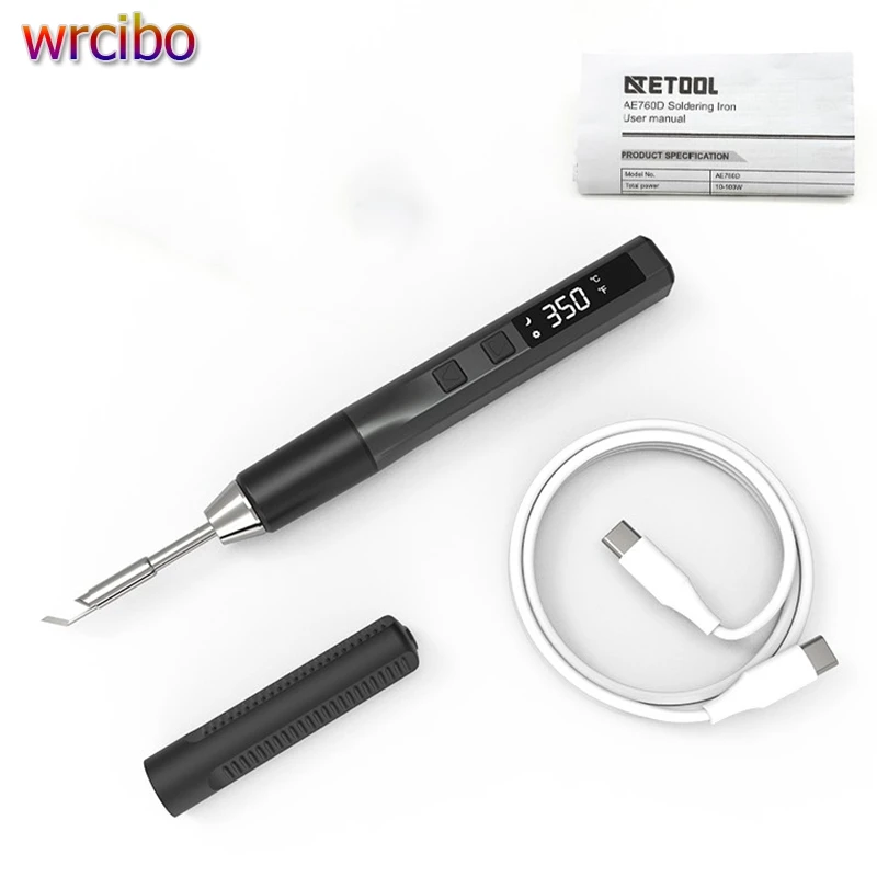 

Мини-портативный USB-паяльник C245, перезаряжаемая электрическая сварочная ручка 200-480 ℃ для ремонта бытовой техники, электроники, своими руками