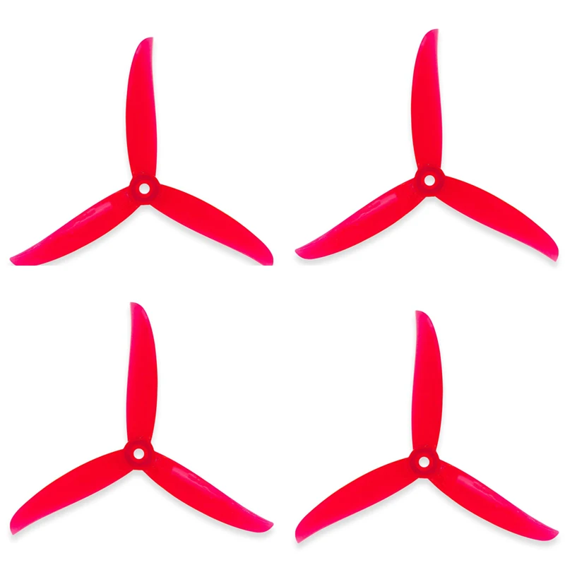 Gemfan Vanover 5136 5.1X3.6X3 3-Blade PC Propeller for FPV Freestyle Quadcopter Racing Drone 5inch Props DIY Parts