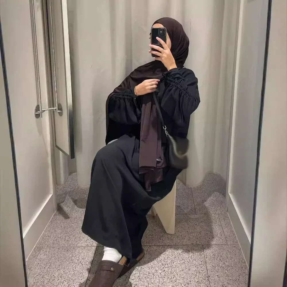 Abayas de Dubai saudita para mujer, vestido modesto musulmán, caftán turco, ramadán, ropa islámica, túnica árabe, caftán marroquí, Jalabiya, nuevo