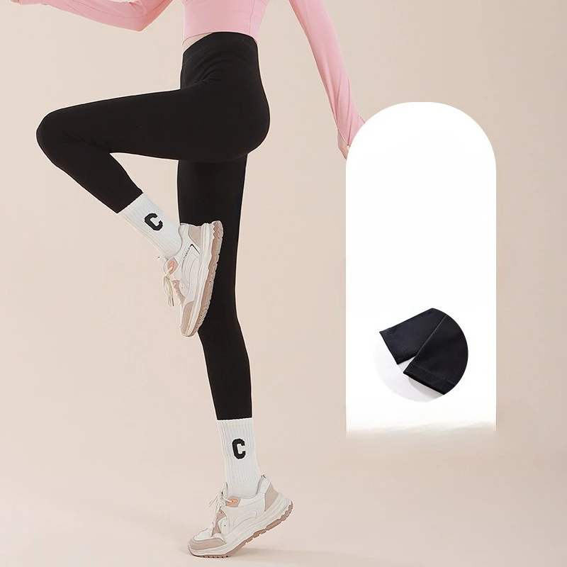 

The New Autumn Winter Fleece Warm Comfortable Leggings Skin-friendly Slimming and Figure-hugging Can Be Worn Both Inside and Out
