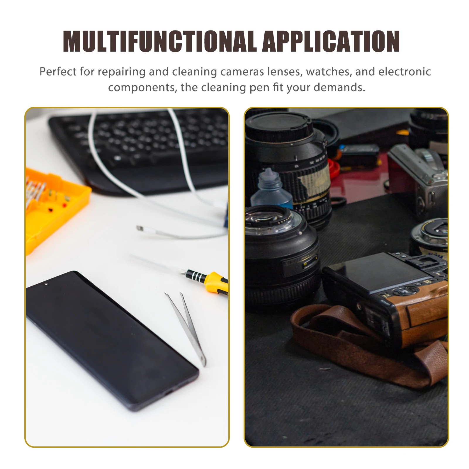 

Lens Sucker Silicone Vacuum Suction Cleaning Tool For Watch Electronic Components Compact Lightweight Lens