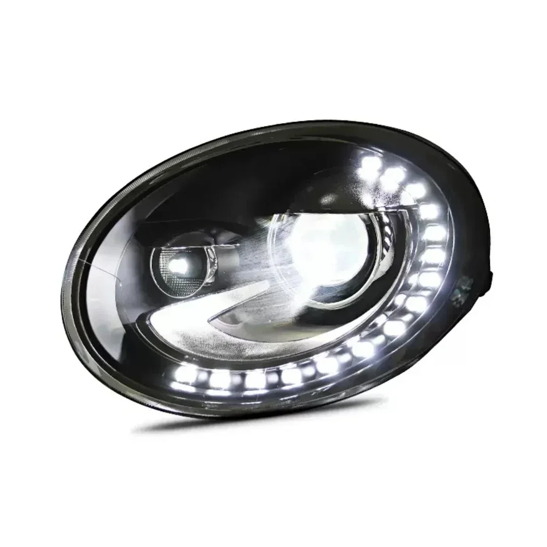 LED Headlight Assembly for Volkswagen vw  Beetle 13-19 Modified Deluxe Style Turn Signal Daytime Running Light Clearance Lamp