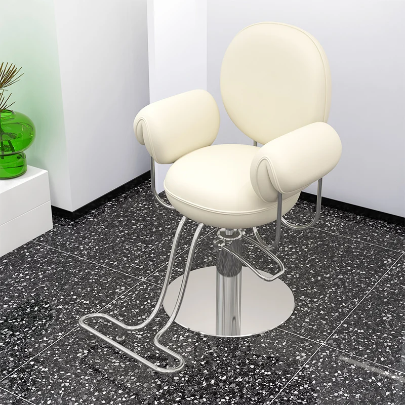 

*/High-End Fashionable Metal Hair Cutting Chairs For Salon & Home Exclusive Lifting Hair Salon Chair For Dining & Haircut