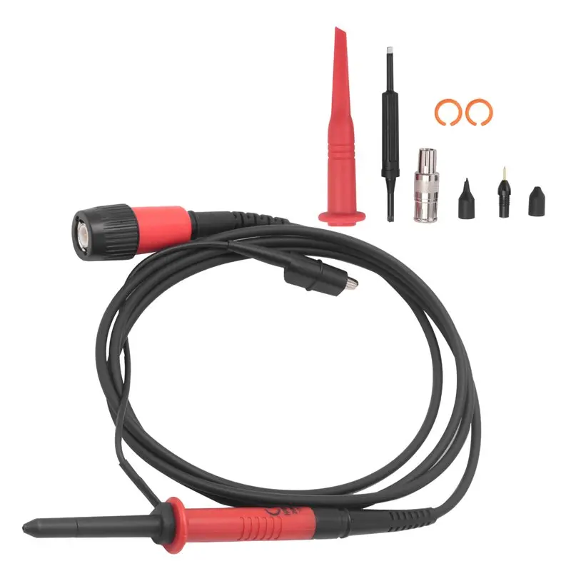 AWAH HP9258 Oscilloscope Probe 250Mhz 1500V Passive High Voltage Probes 100X Attenuation Ratio BNC Connectors Included