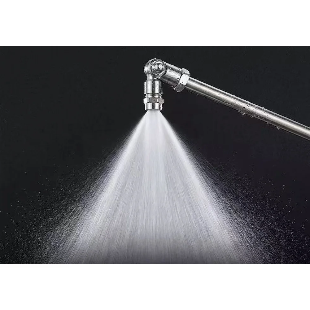 Stainless Steel High Pressure Washer Extension Wand Designed for Extended Reach and Precise 360 Degree Nozzle Control
