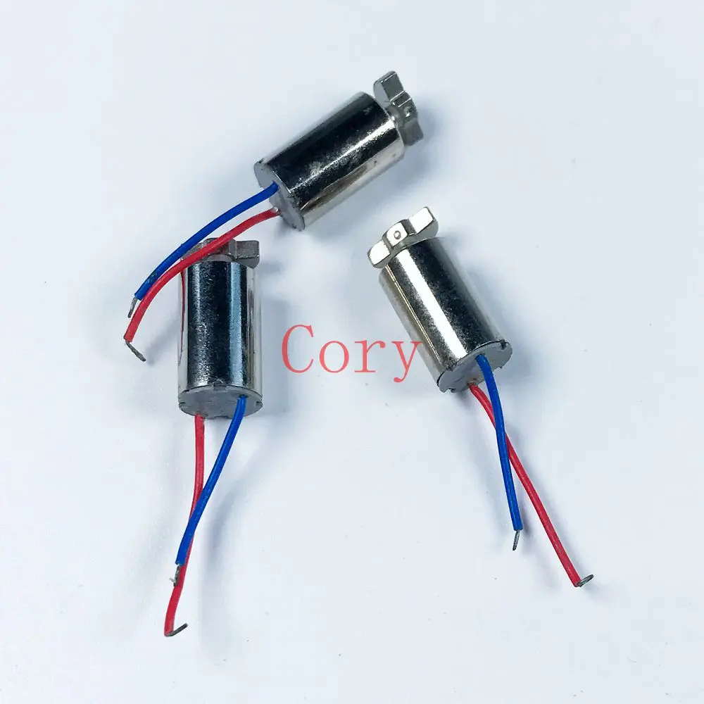3pcs 1000RPM DC3V Eccentric Wheel Coreless Vibrating Motor for Pagers 6 x 10mm