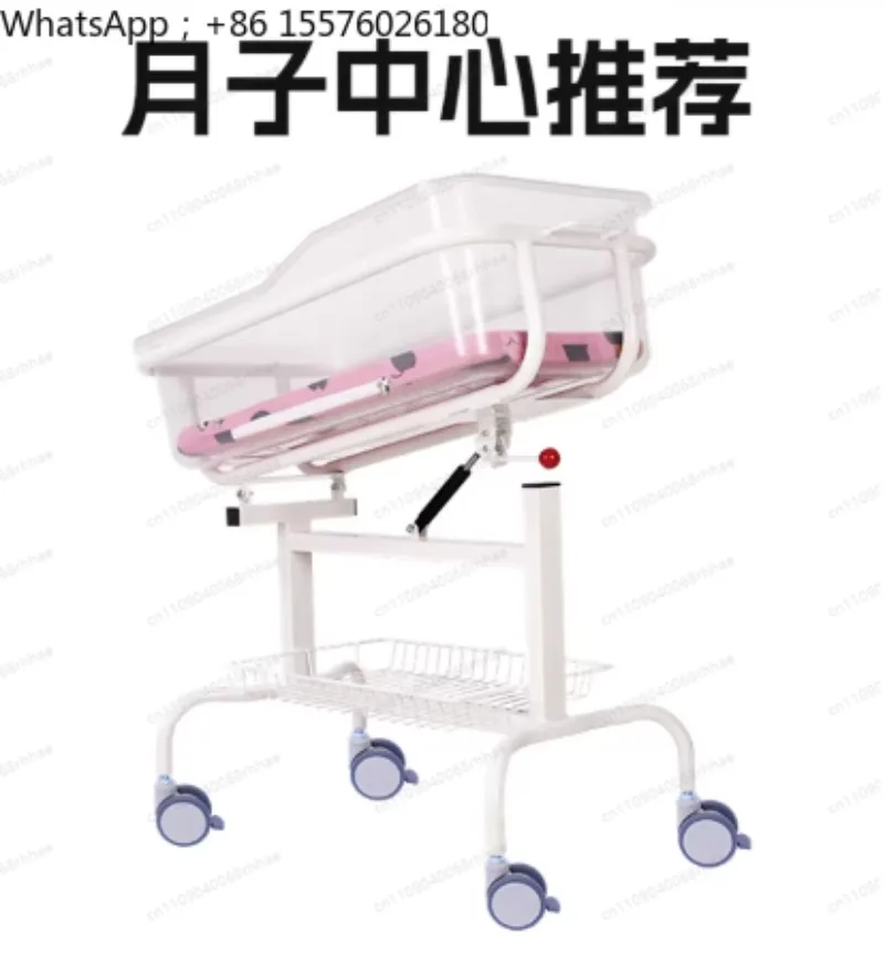 Obstetrics Gynecology Baby Crib Movable Stroller