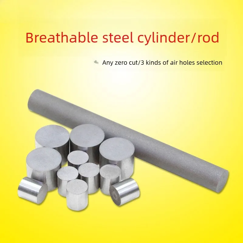 Porous Steel Mold Venting Steel Air Permeable Rod Bar Large Medium Small Porosity Exhaust Steel Cutting