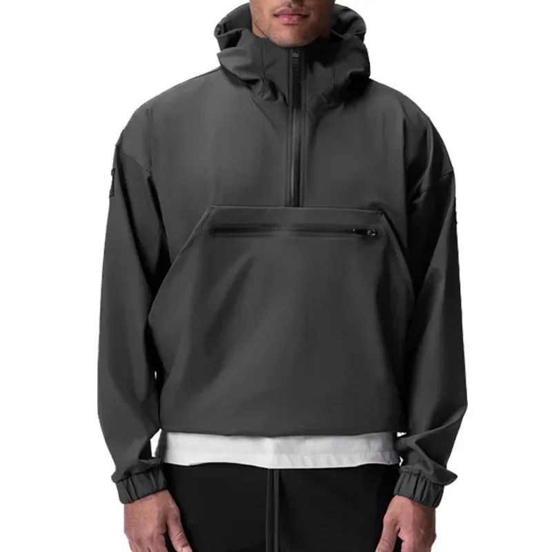 Men\'s Spring Autumn Running Hooded Jackets Gym Fitness Sports Sportswear Hoodies Zipper Hoody Sweatshirt Casual Pullover Coat