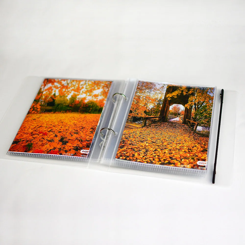 Inserção de folha solta 5 polegadas 6 polegadas álbum de fotos 7 polegadas 8 polegadas foto cartão de armazenamento vida manuscrip coleção de imagens